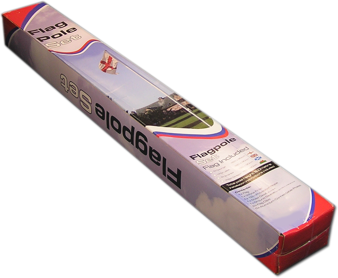 England Supporters Flagpole Kit - Flag (1106x911), Png Download