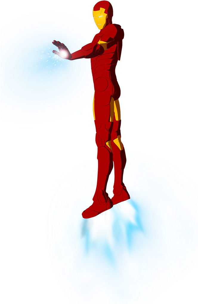 Co-produzida Pela Marvel Animation E Method Animation, - Iron Man (663x1280), Png Download
