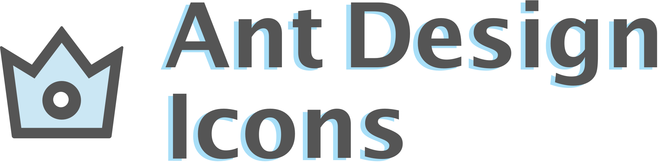 The Abstract Trees Of The Ant Design Svg Icons - Tuto Design Gimp (2112x520), Png Download