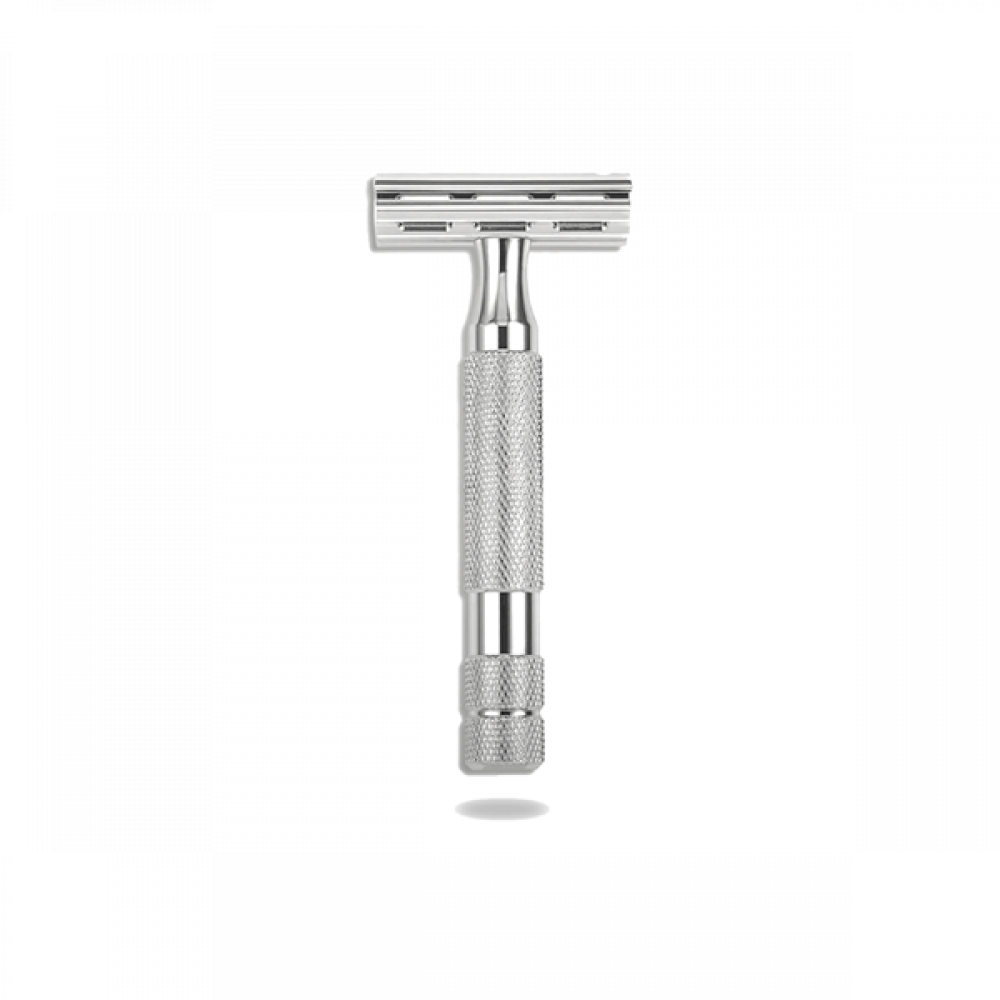 Rockwell 2c Razor - Rockwell 2c Adjustable White Chrome Safety Razor (1000x1000), Png Download