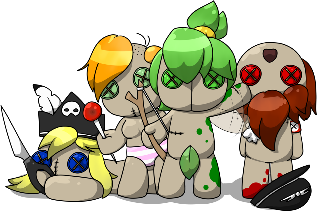 Voodoo Dolls - Epic Battle Fantasy5 Dolls (1064x751), Png Download