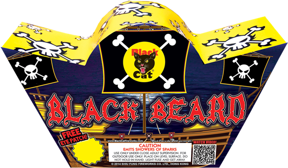 Black Beard - Black Cat (600x600), Png Download