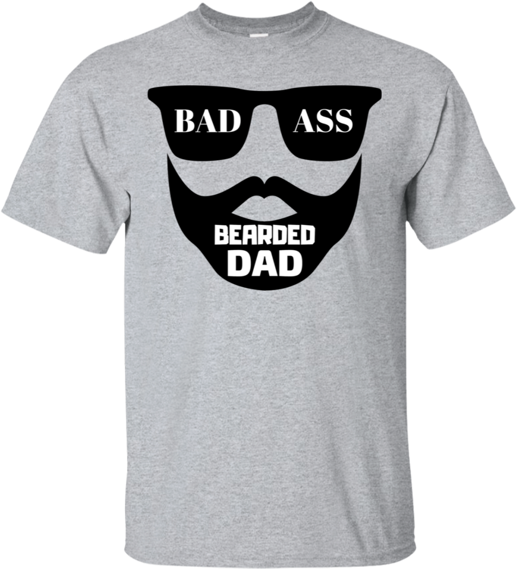 Bearded Dad T-shirt - T Shirt Fortnite Kind (1155x1155), Png Download