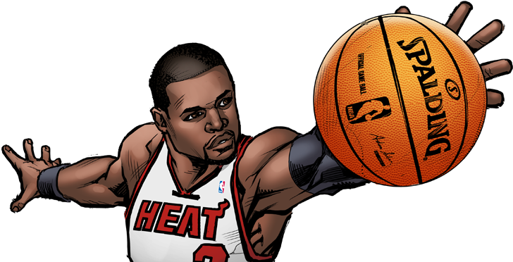 Spalding Nba Miniball Basketball - Orange (1103x388), Png Download