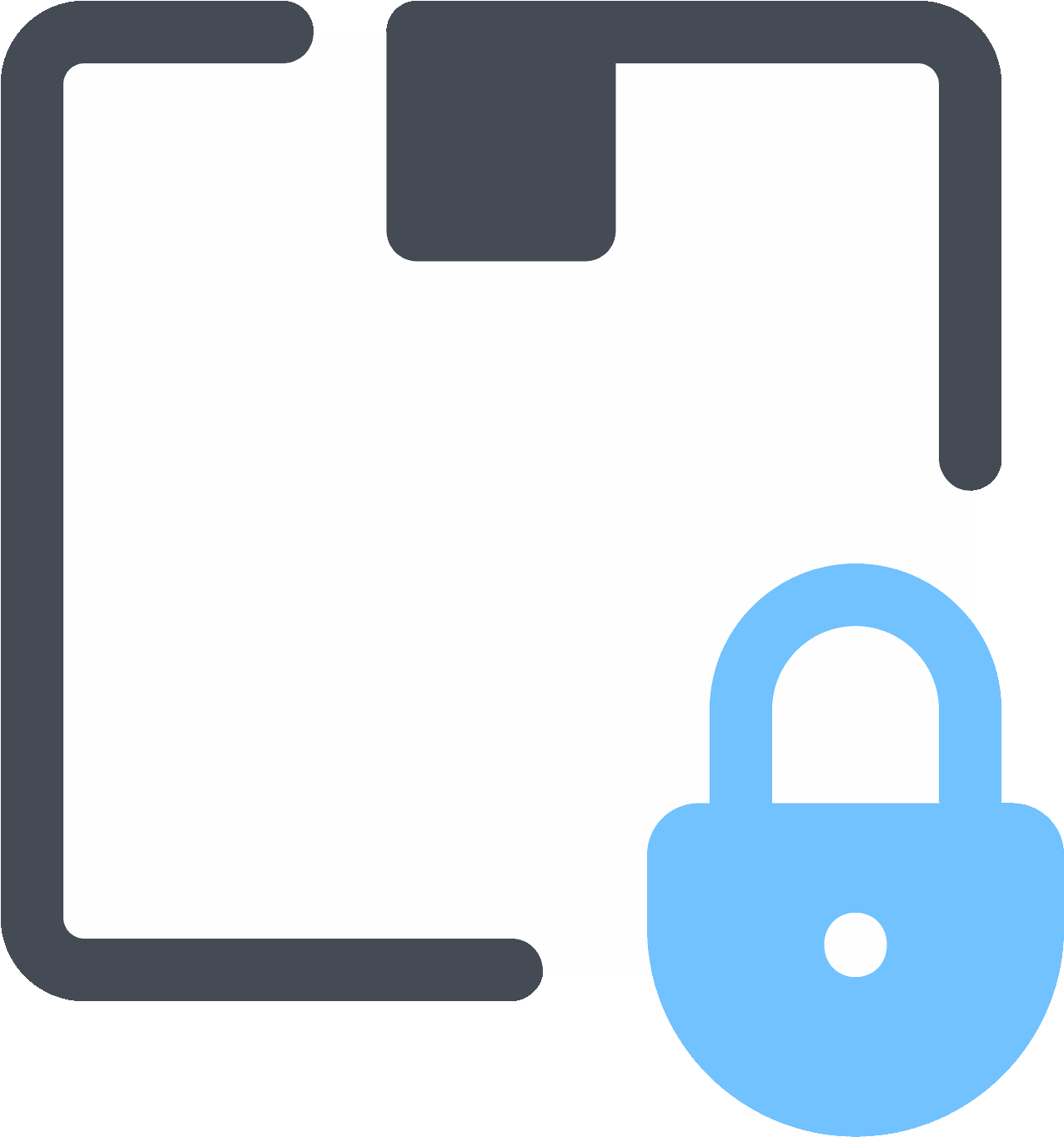 Secured Delivery Icon - Icon (1600x1600), Png Download