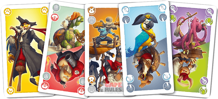 Pinapirata-car - Iello Pina Pirata Board Game (709x709), Png Download