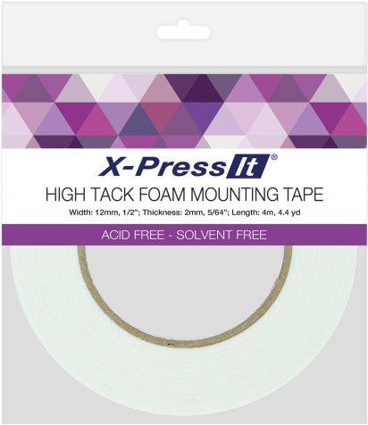 X-press It Foam Tape Acid Free High Tack - X-press It 2 M High Tack Foam Tape (600x600), Png Download