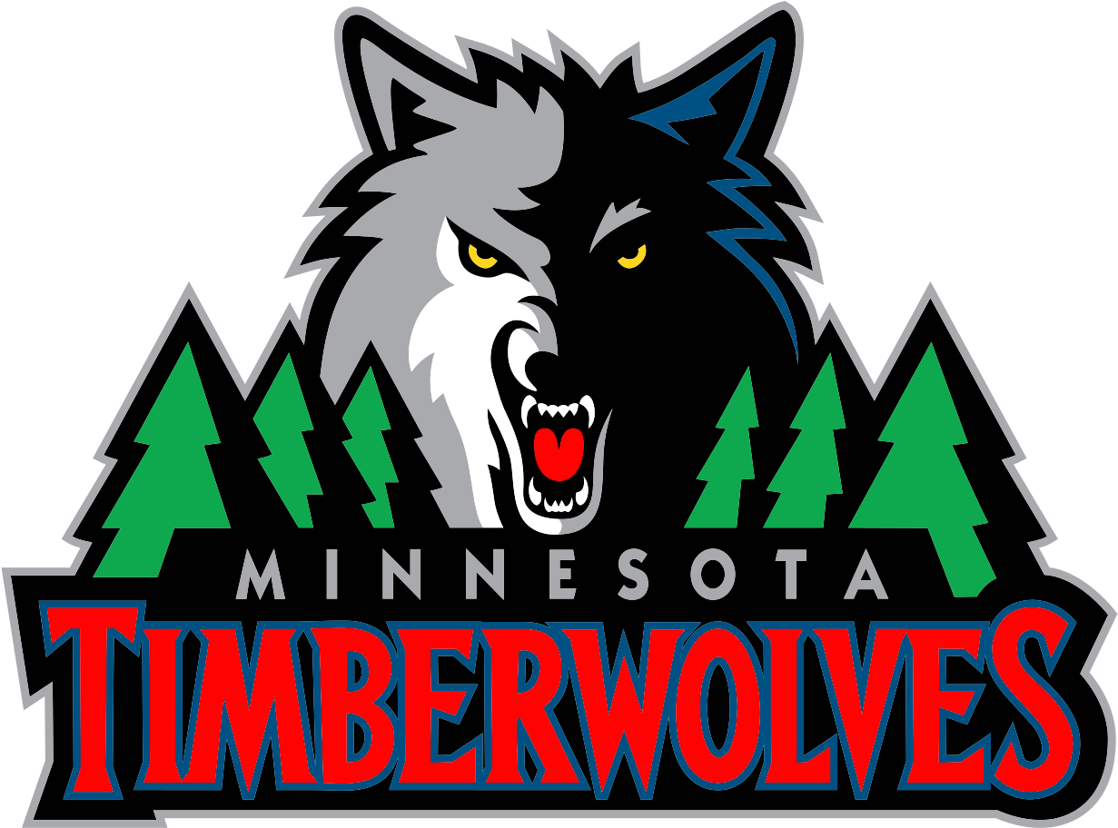 Minnesota-timberwolves - Nba Minnesota Timberwolves (1280x957), Png Download