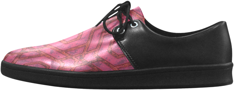 This Design Features A Hexagonal Pattern, A Grunge - Leather (1000x1000), Png Download