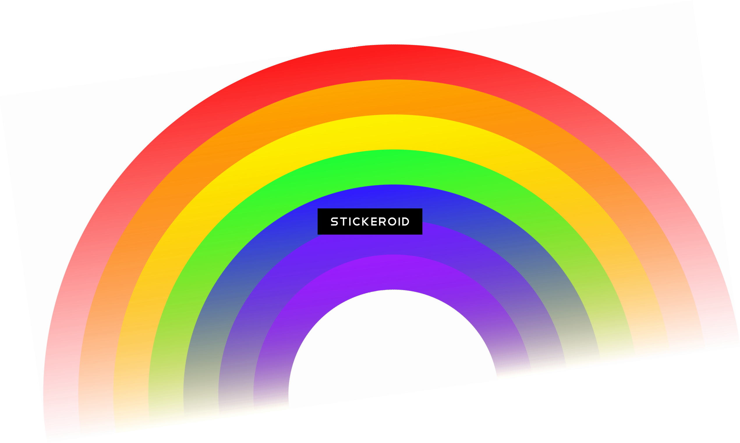 Rainbow Nature - Rainbow Image Png (2542x1522), Png Download