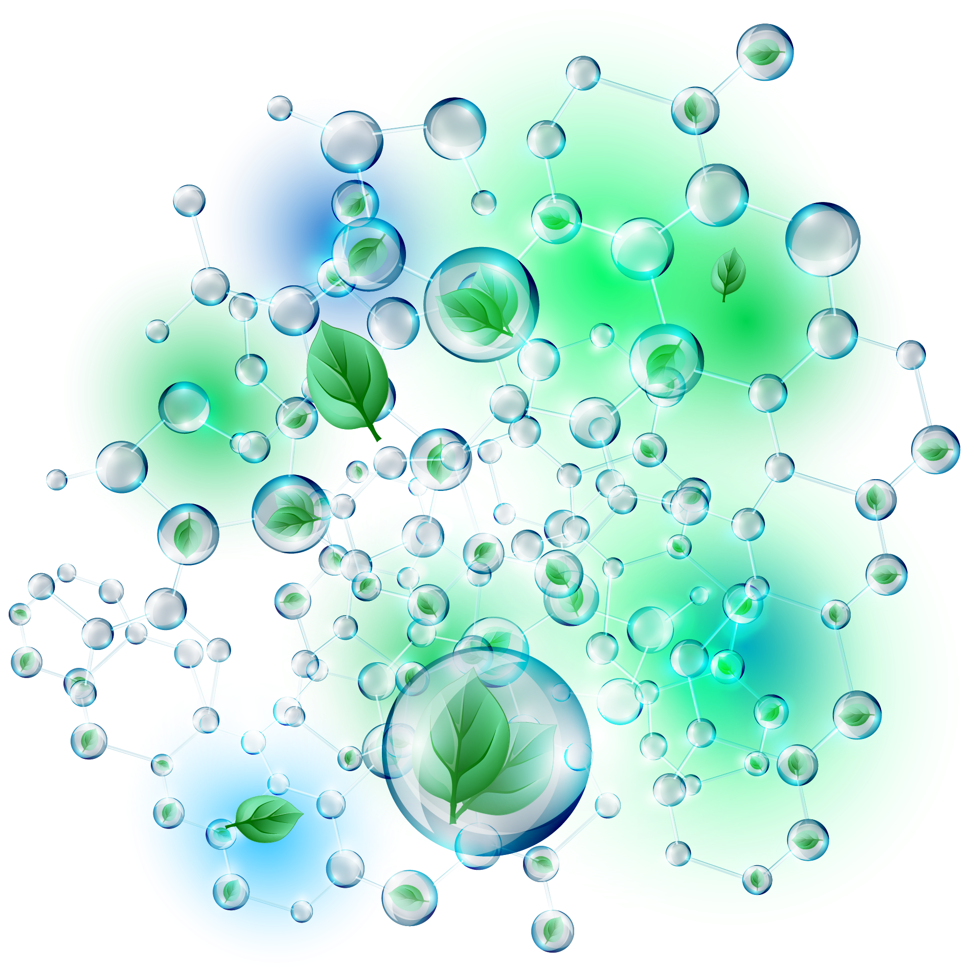 Bubble Drawing Hand Painted - Colorful Bubble (1981x2028), Png Download