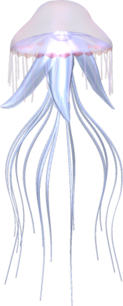 Jellyfish Png, Download Png Image With Transparent - Portable Network Graphics (400x996), Png Download