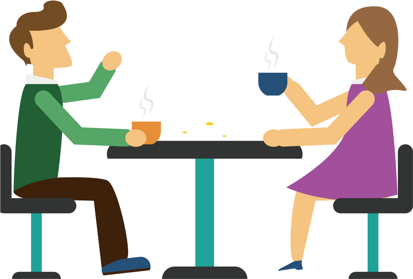 Icon Happy Transprent Free Download - People Talking Png (1500x1500), Png Download