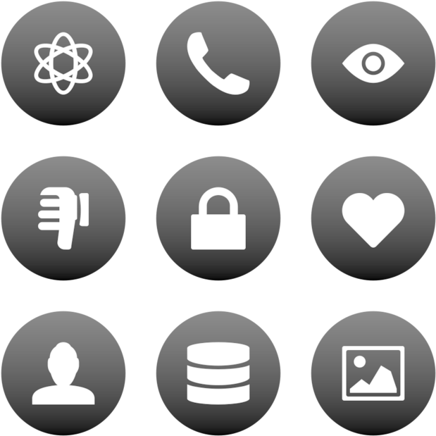 Broccolidry Icon In Style Flat Circle White On Black - Symbols That Represent Drugs (660x660), Png Download