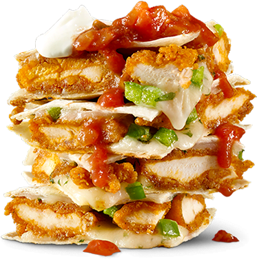 Bbq Chicken Chunkies Quesadillas - Flamingo Bouchee Poulet (640x480), Png Download
