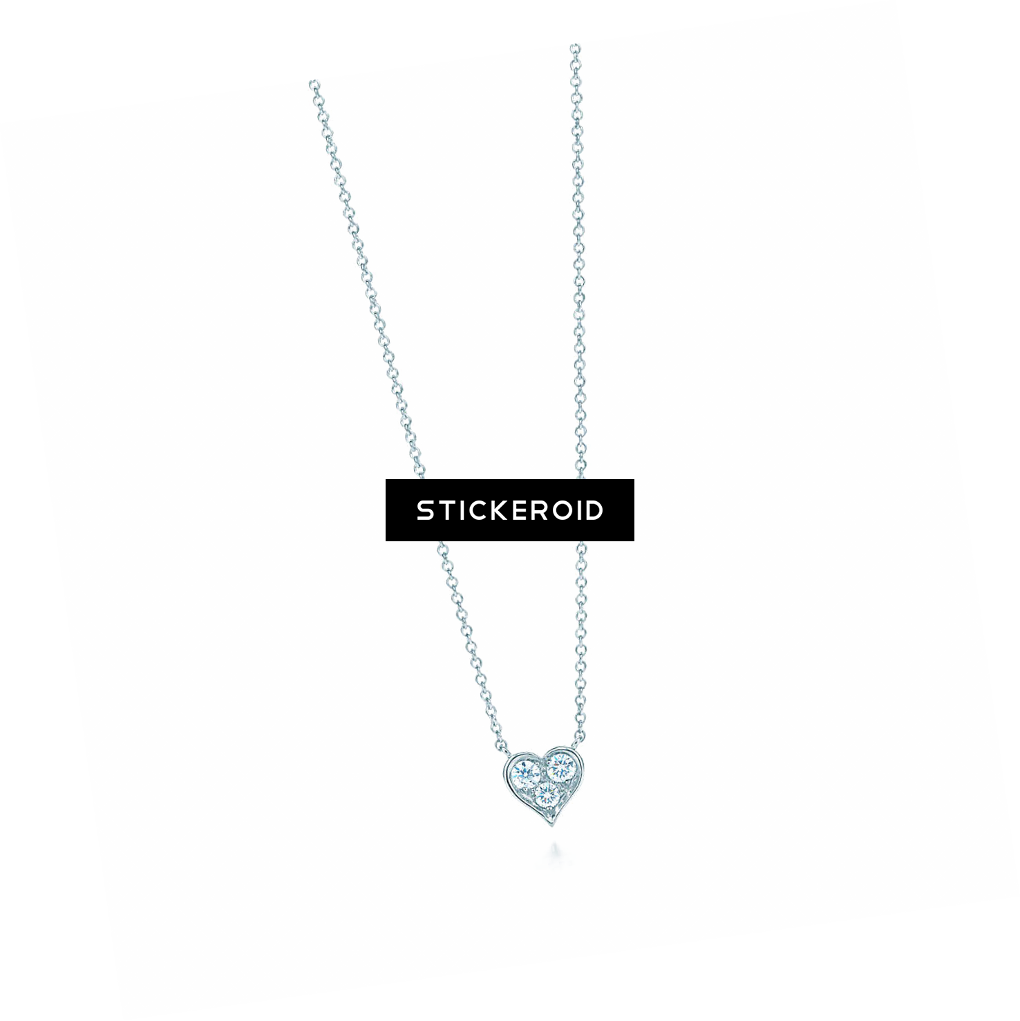 Heart Necklace Accessories - Pendant (1476x1477), Png Download