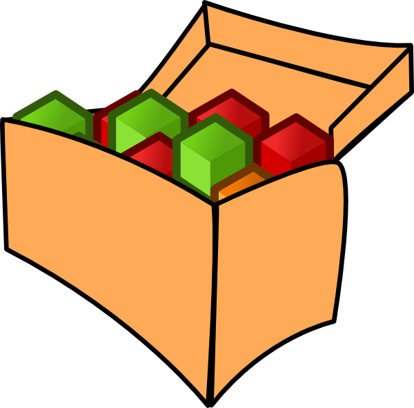 Cubes In A Box (600x591), Png Download