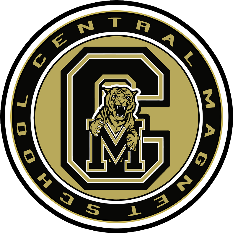 Central Magnet Tigers - Central Magnet School Logo (800x800), Png Download