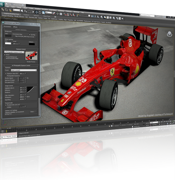 Rendering - Autodesk 3ds Max 2012 (600x617), Png Download