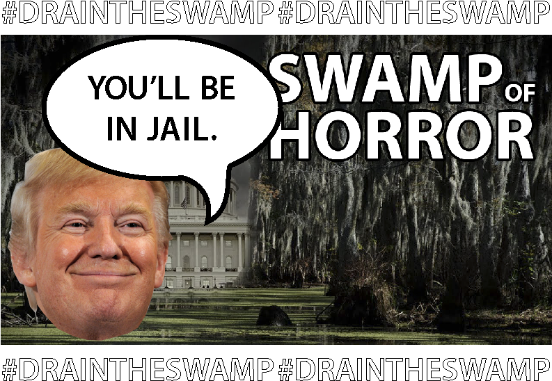 Trump Says You'll Be In Jail Draing The Swamp - Lahn Dill Bergland Therme (812x565), Png Download