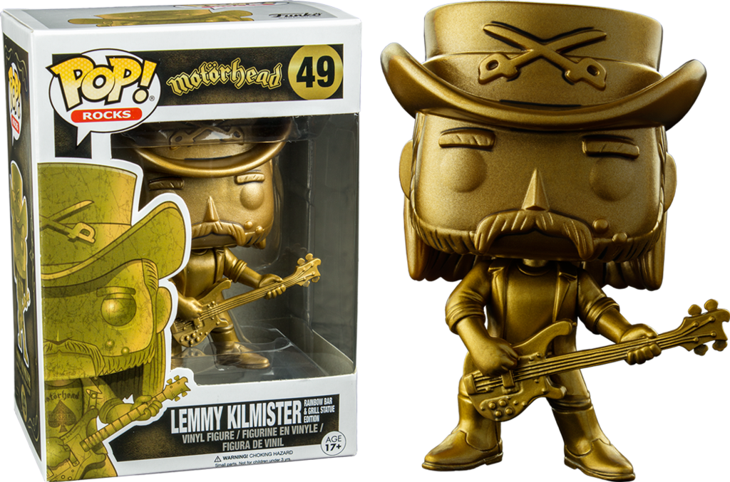 Lemmy Kilmister - Lemmy Gold Pop Vinyl (1024x677), Png Download