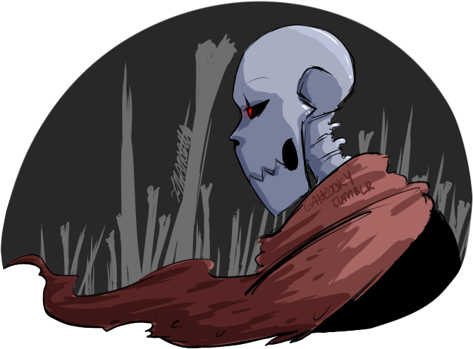 Papyrus Is Looking So Solemn Right Now - Illustration (704x535), Png Download