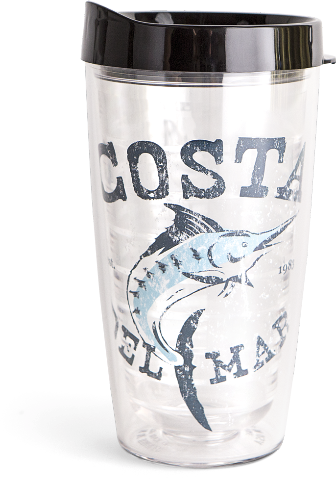 Costa Vintage Tumbler - Costa Del Mar Tusa Platina Hyperdry Ii Scuba Snorkel (2000x1000), Png Download