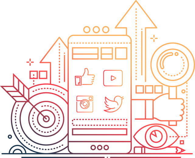 Diseño Ilustrativo Que Muestra Los Objetivos Que Se - Illustration (641x519), Png Download