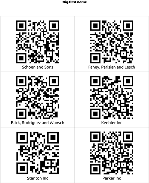 Nametag Name Badge Design Qr-code Label - Name In Qr Code (541x700), Png Download