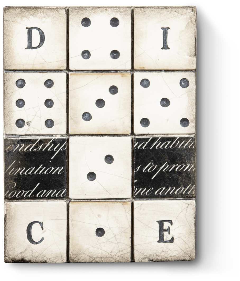 T-451 “dice” - Sid Dickens Inc (1100x1100), Png Download