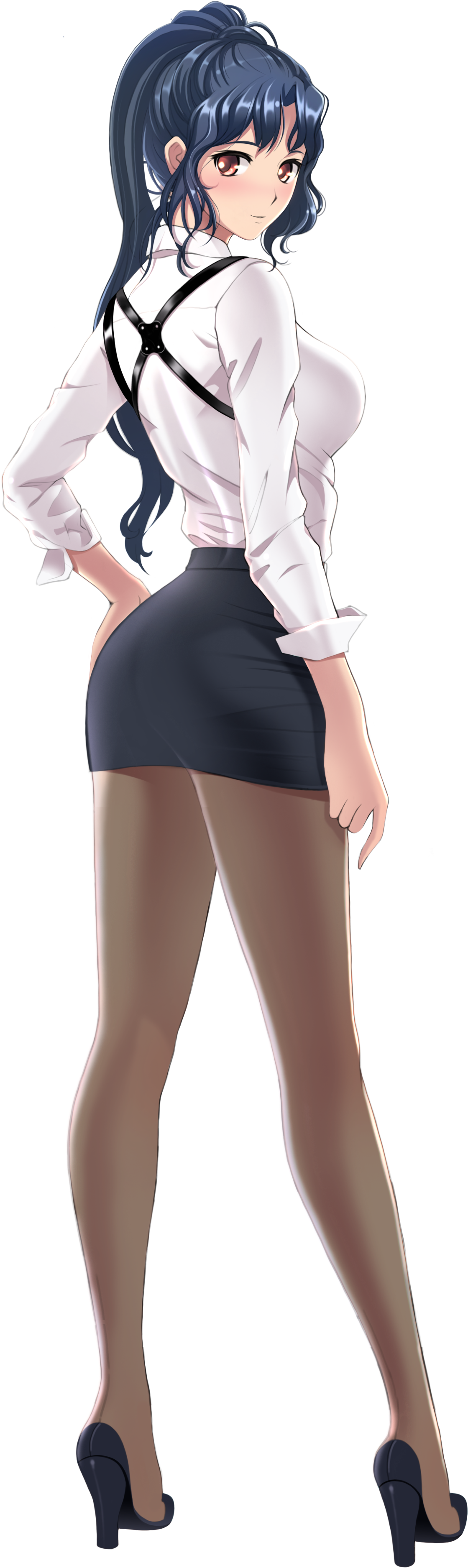 Nicole Police Officer Uniform - Drift Girls Nicole Officer (1859x4228), Png Download