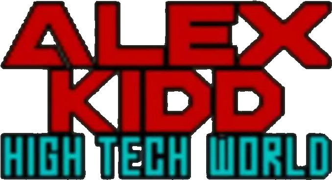 Alex Kidd In High-tech World Logo - Alex Kidd: High-tech World (779x397), Png Download