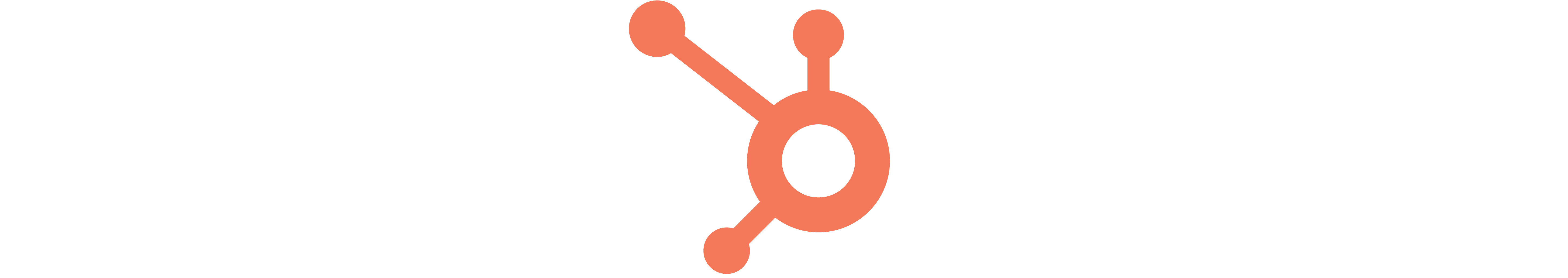 Hubspot User Group Chicago White - Partner Hubspot (6165x1415), Png Download