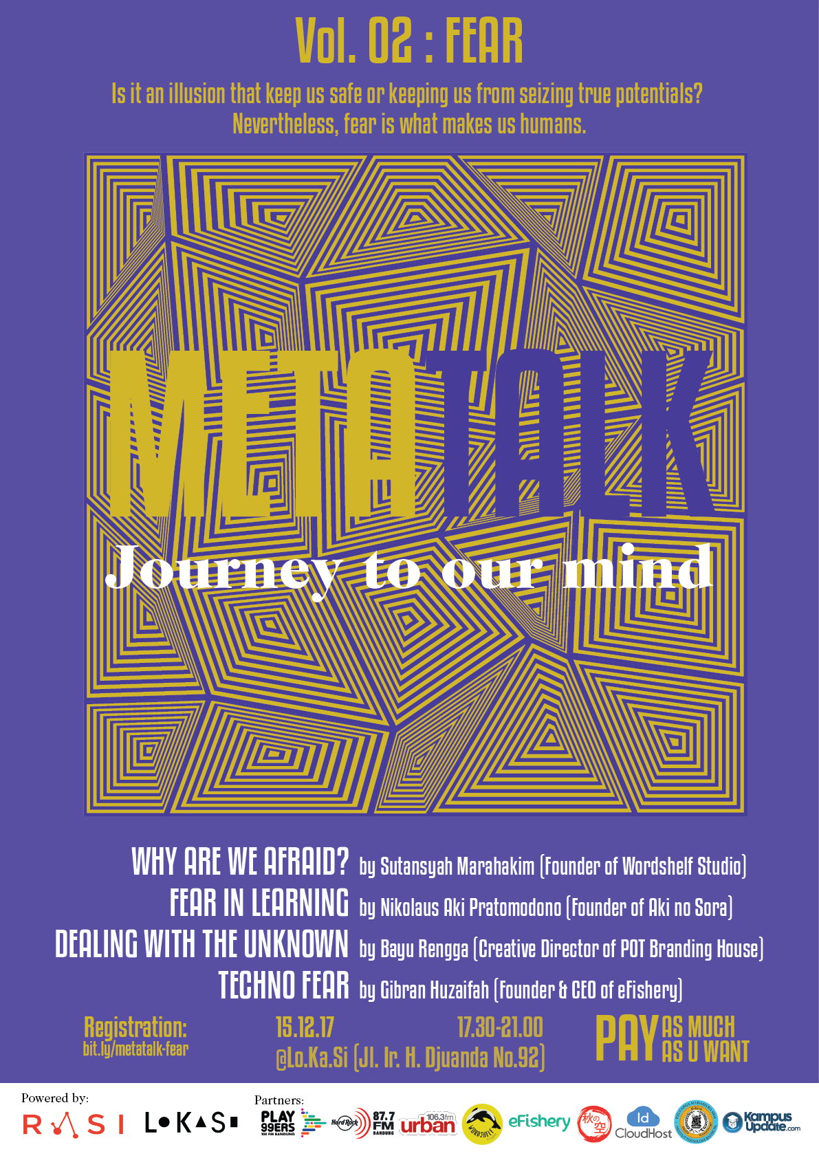 Meta Talk Fear - Graphic Design (1191x1684), Png Download