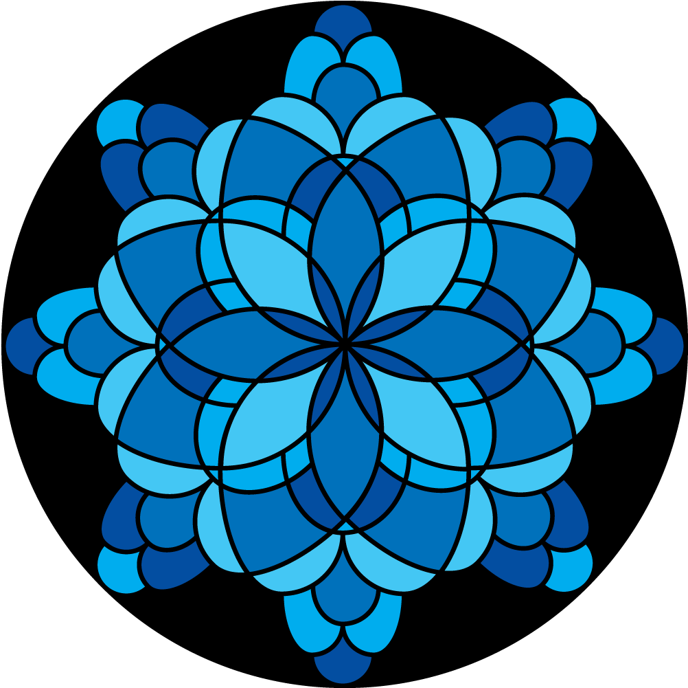 Apollo Design Cs Pie Colourscenic Glass - Blueberry Pie - Apollo Glass Gobo #cs-3438 (1200x1200), Png Download