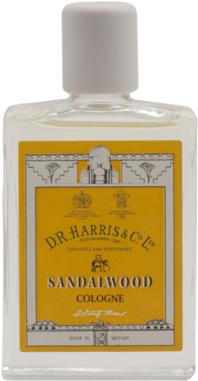 Harris Sandalwood Cologne - Sleek Bottle, Nipple And Baby Accessories Cleanser (1024x1024), Png Download