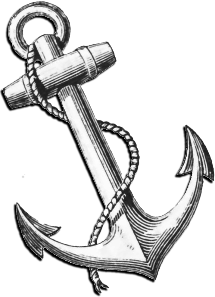 Home - Vintage Anchor Shower Curtain (832x1304), Png Download