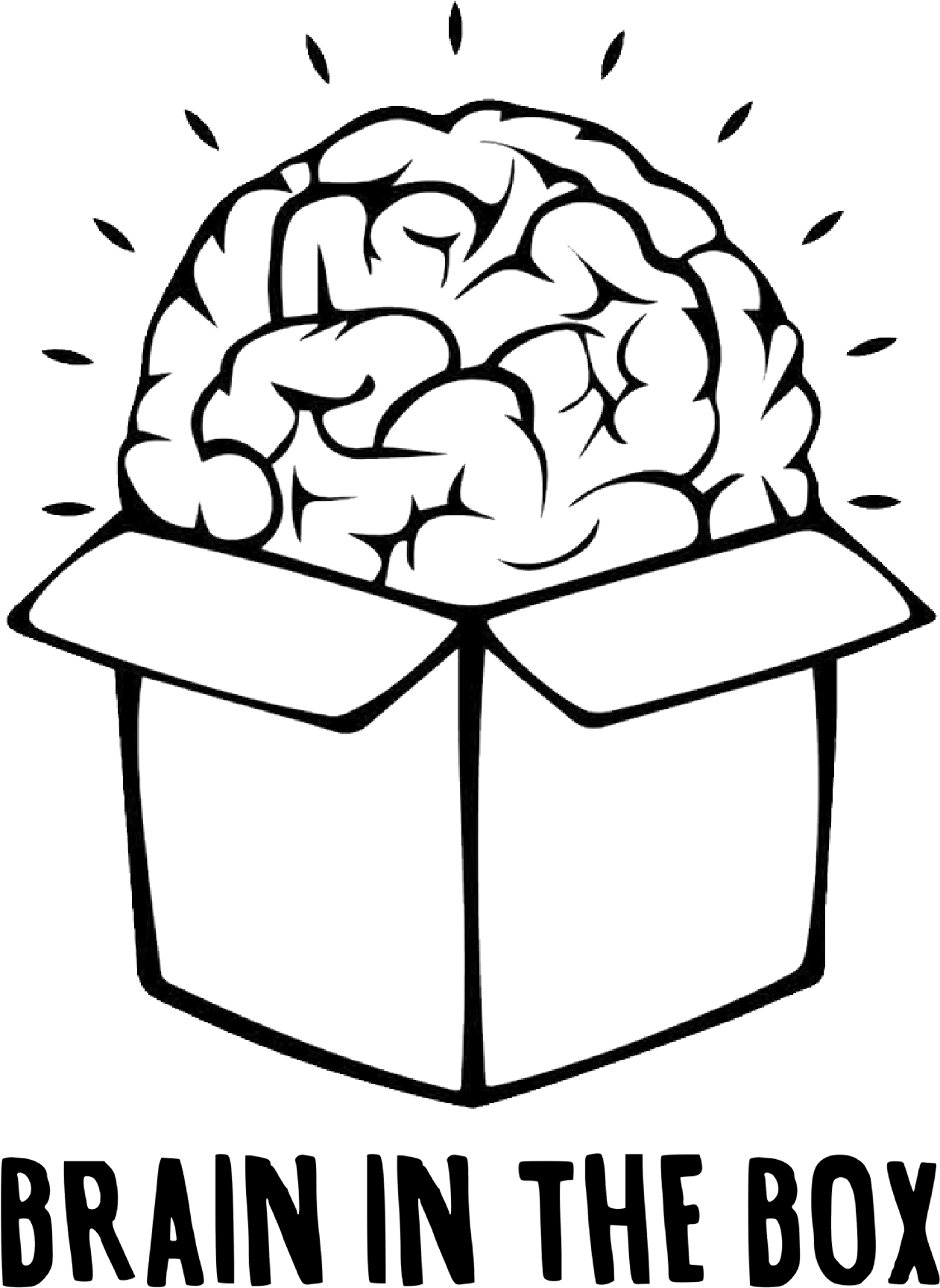 Collection Of High Quality Free Cliparts - Brain In The Box (1793x2006), Png Download