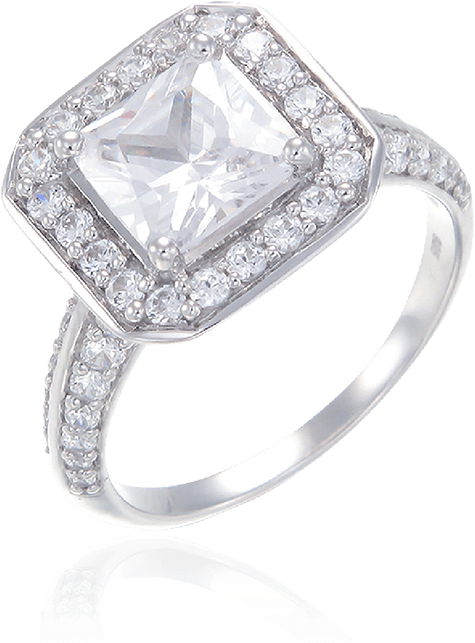 Engagement Ring (750x750), Png Download