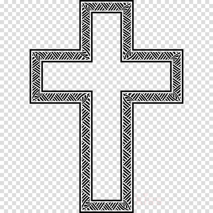 Abstract Cross Black And White Png Clipart Cross Clip - People And Their Beliefs (900x900), Png Download