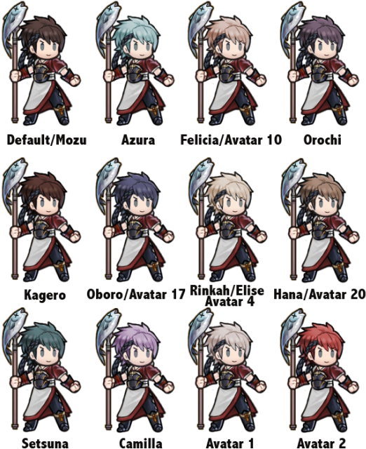 Custom Shiro With Hair Recolors - Fire Emblem Shiro Sprite (540x674), Png Download