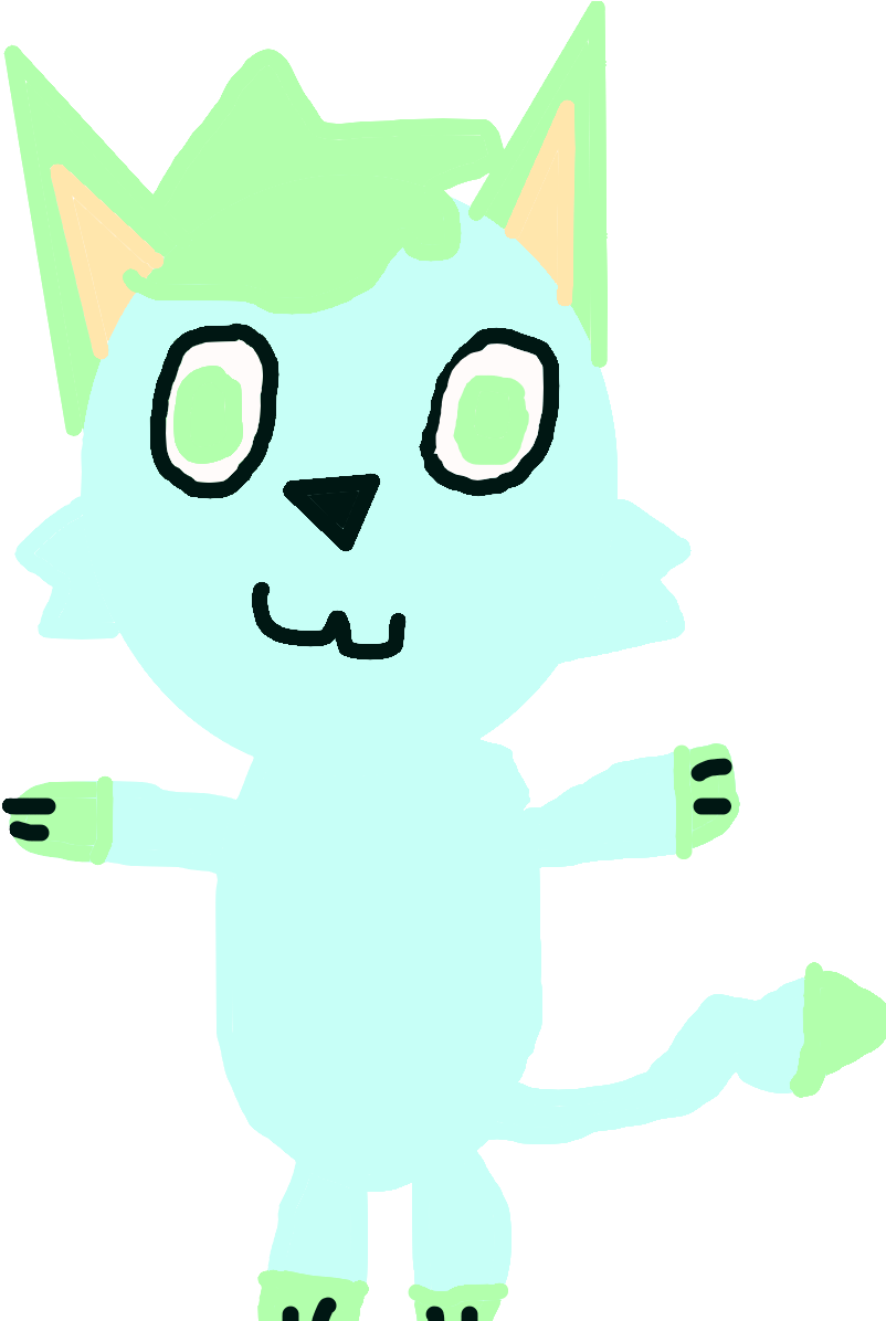Cat Yawns (814x1195), Png Download