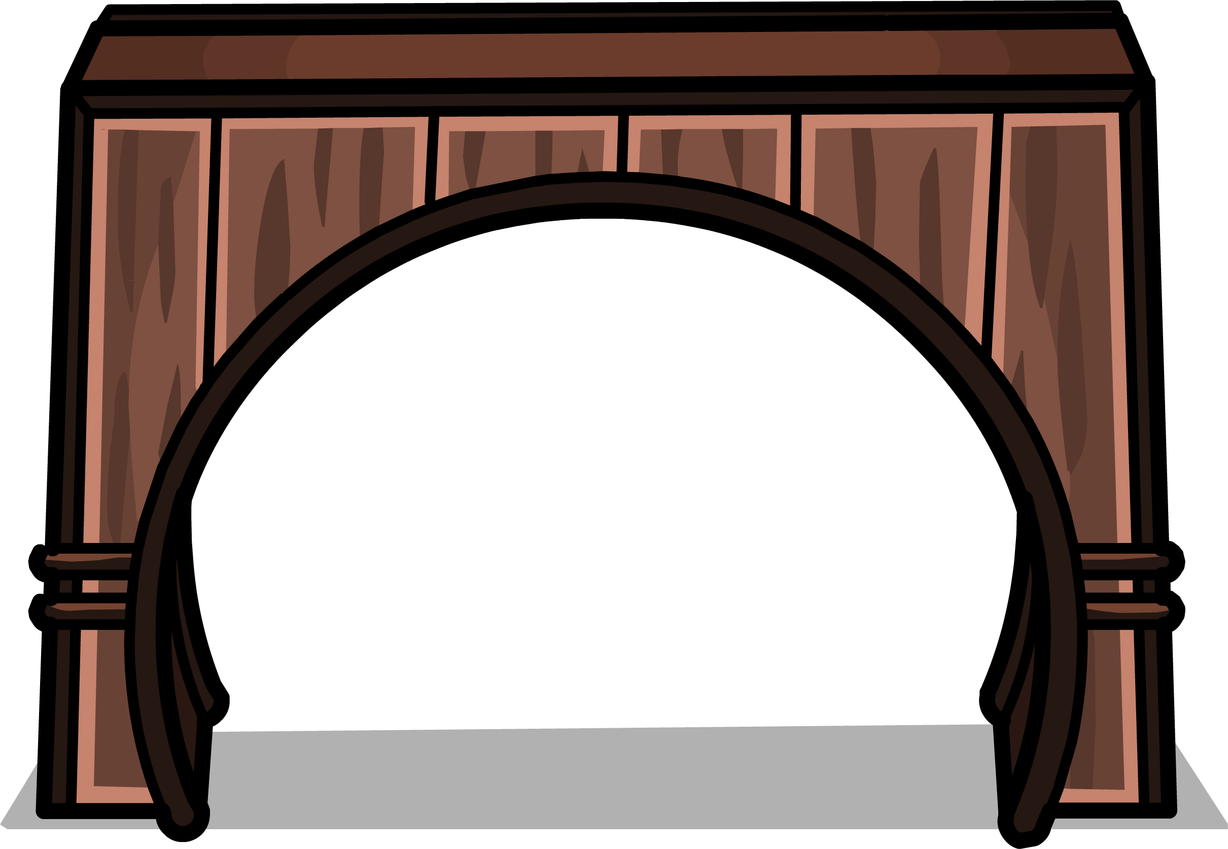Circular Archway Sprite 002 - Thumbnail (2421x1673), Png Download