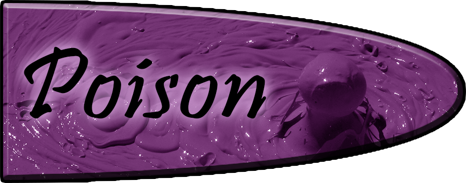 Poison-type - Poison (919x362), Png Download