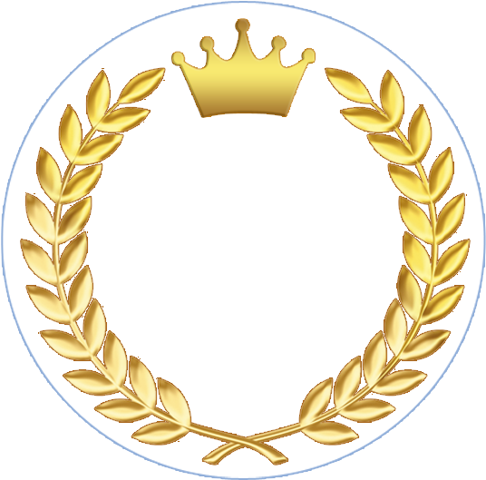 Frame Realeza Dourado Png (581x565), Png Download