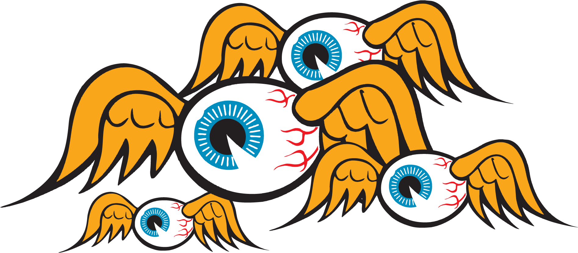 The Flock Von Dutch, Rat Fink, Kustom Kulture, Pinstriping, - Von Dutch (2019x1191), Png Download