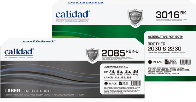 Laser Toner Cartridges - Calidad Brother Tn-2330 Ink Cartridge - Black (760x485), Png Download