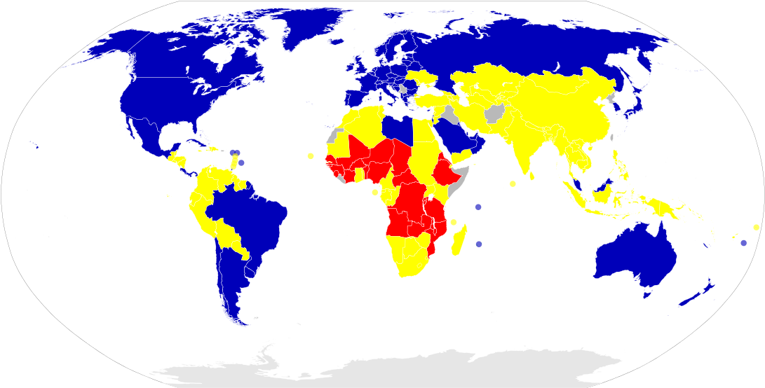 World Map (1200x609), Png Download