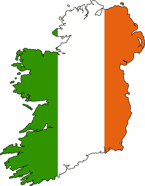 Irish Geography Quiz - Pine Marten Ireland Distribution (499x640), Png Download