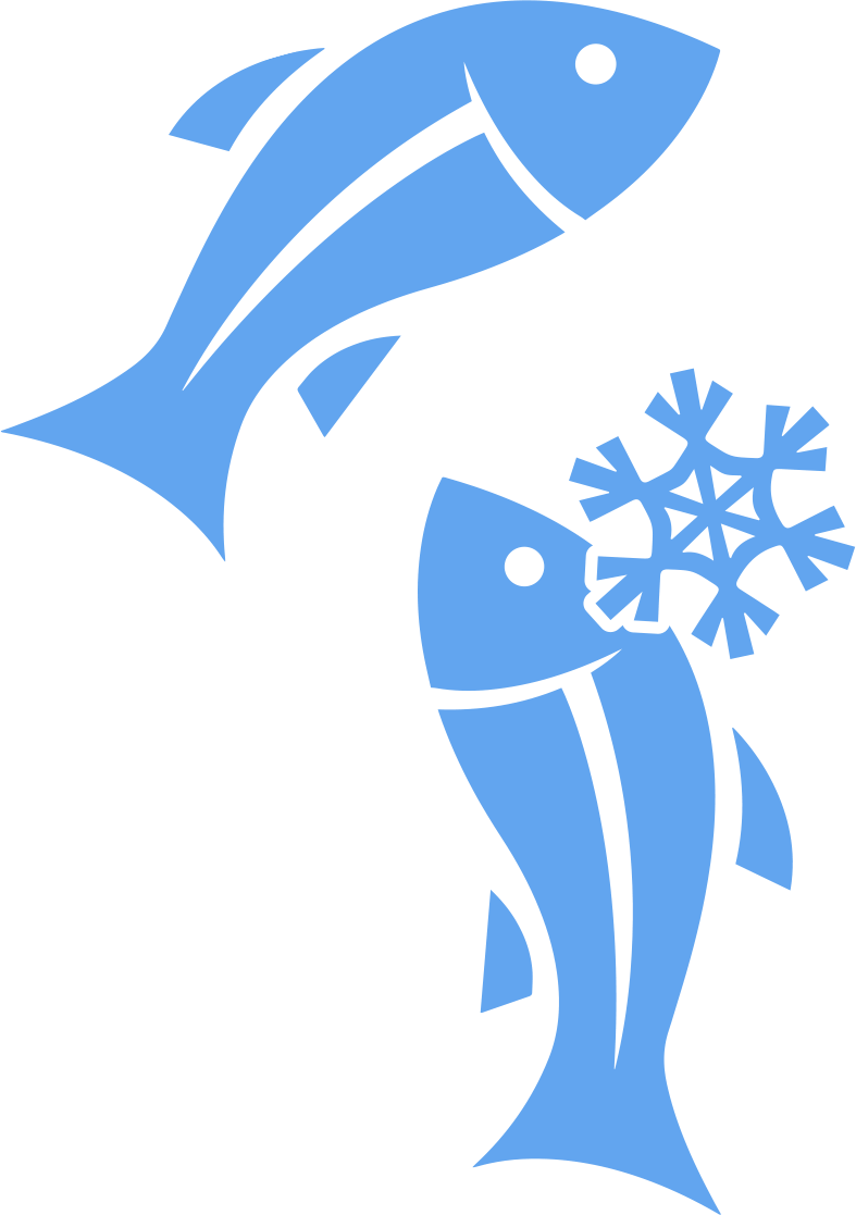 It's Determined By The Size Of The Cells Of A Fish - Snowflakes (787x1117), Png Download